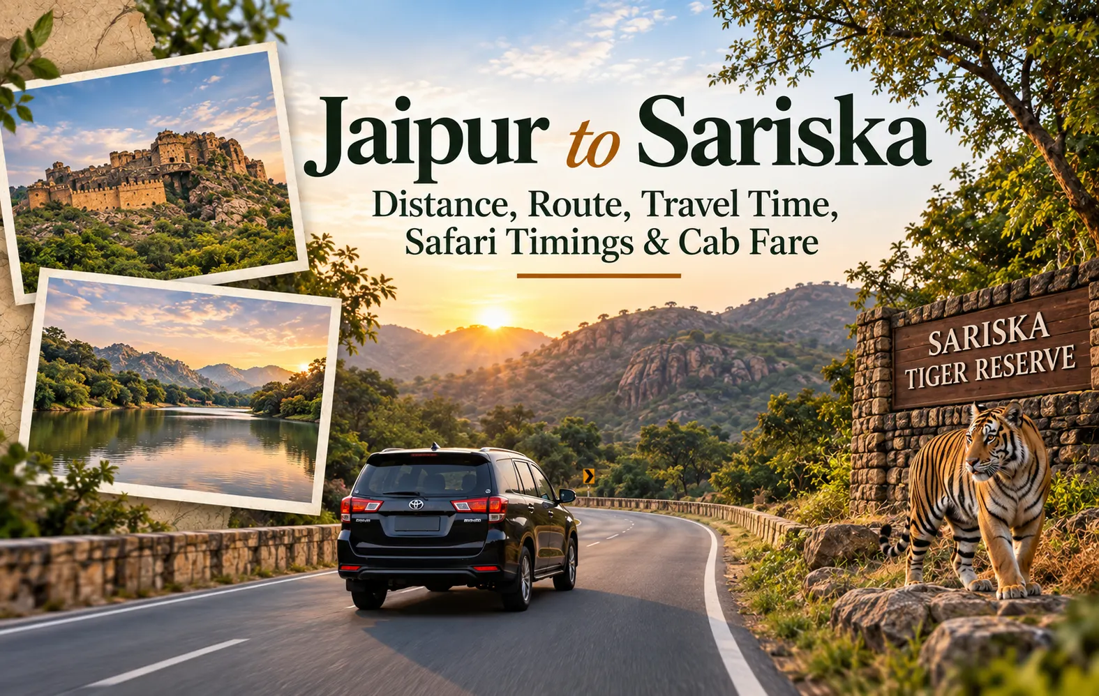 Jaipur to Sariska Distance