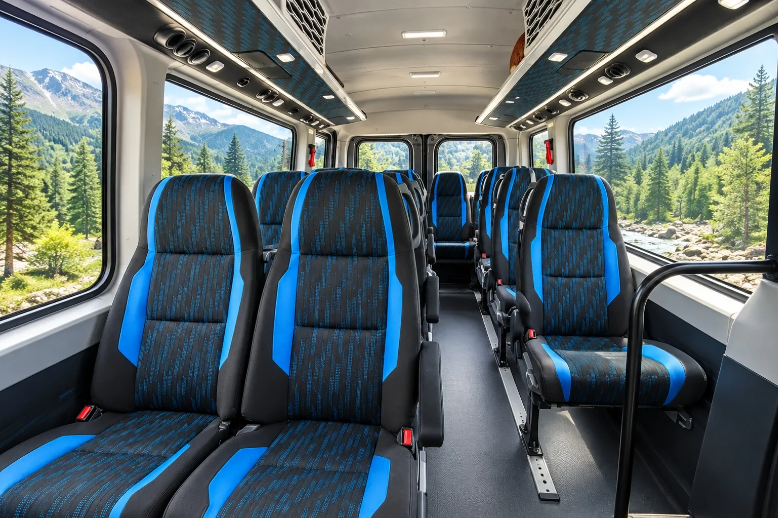 9 Seater Force Urbania Side View